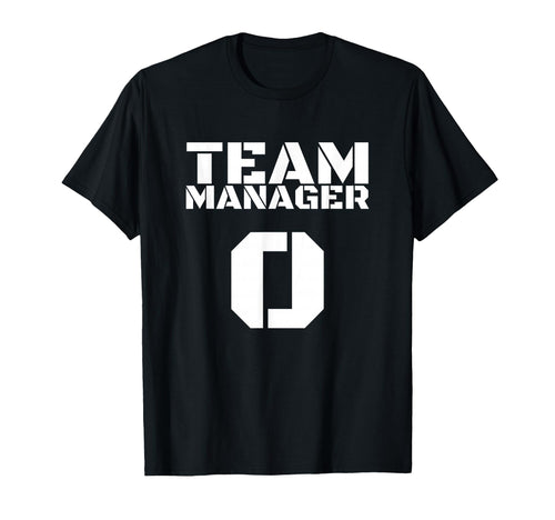 Team Manager Sports Equipment Coach T-Shirt - Custom Art Print Men Women - T-Shirt, Sweatshirt, Hoodie