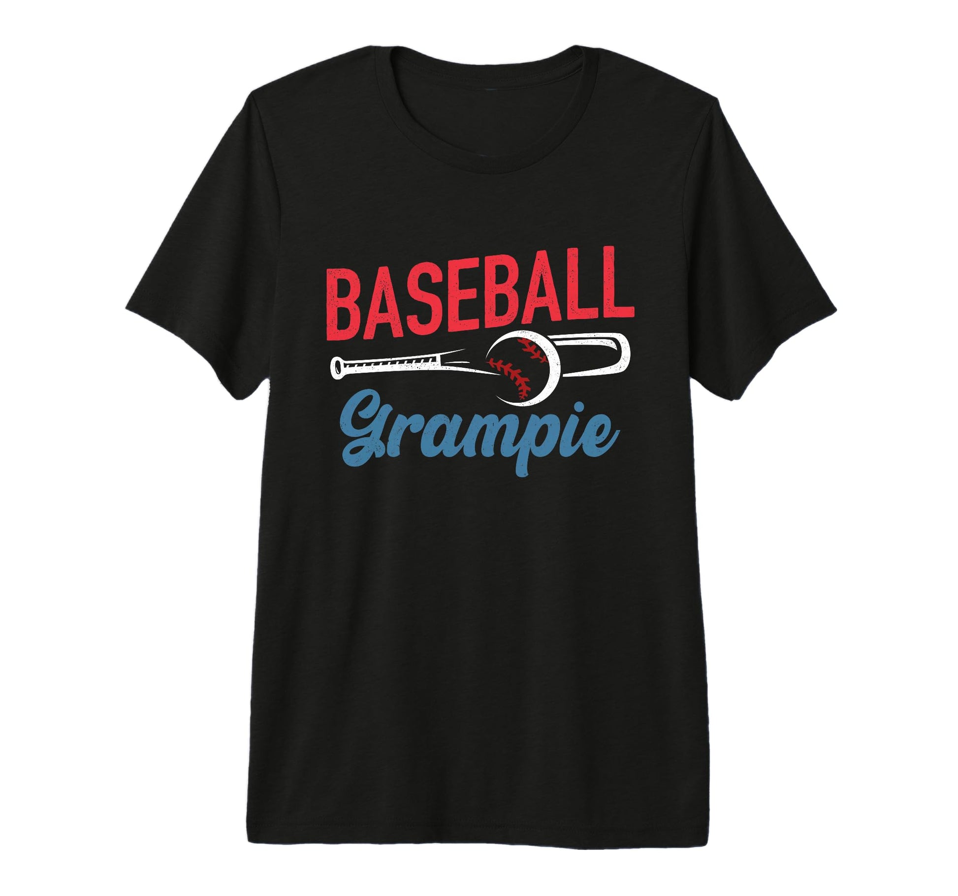 Mens Baseball Grampie Life Happy T-Shirt - Trendy Graphic Men Women - T-Shirt, Sweatshirt, Hoodie