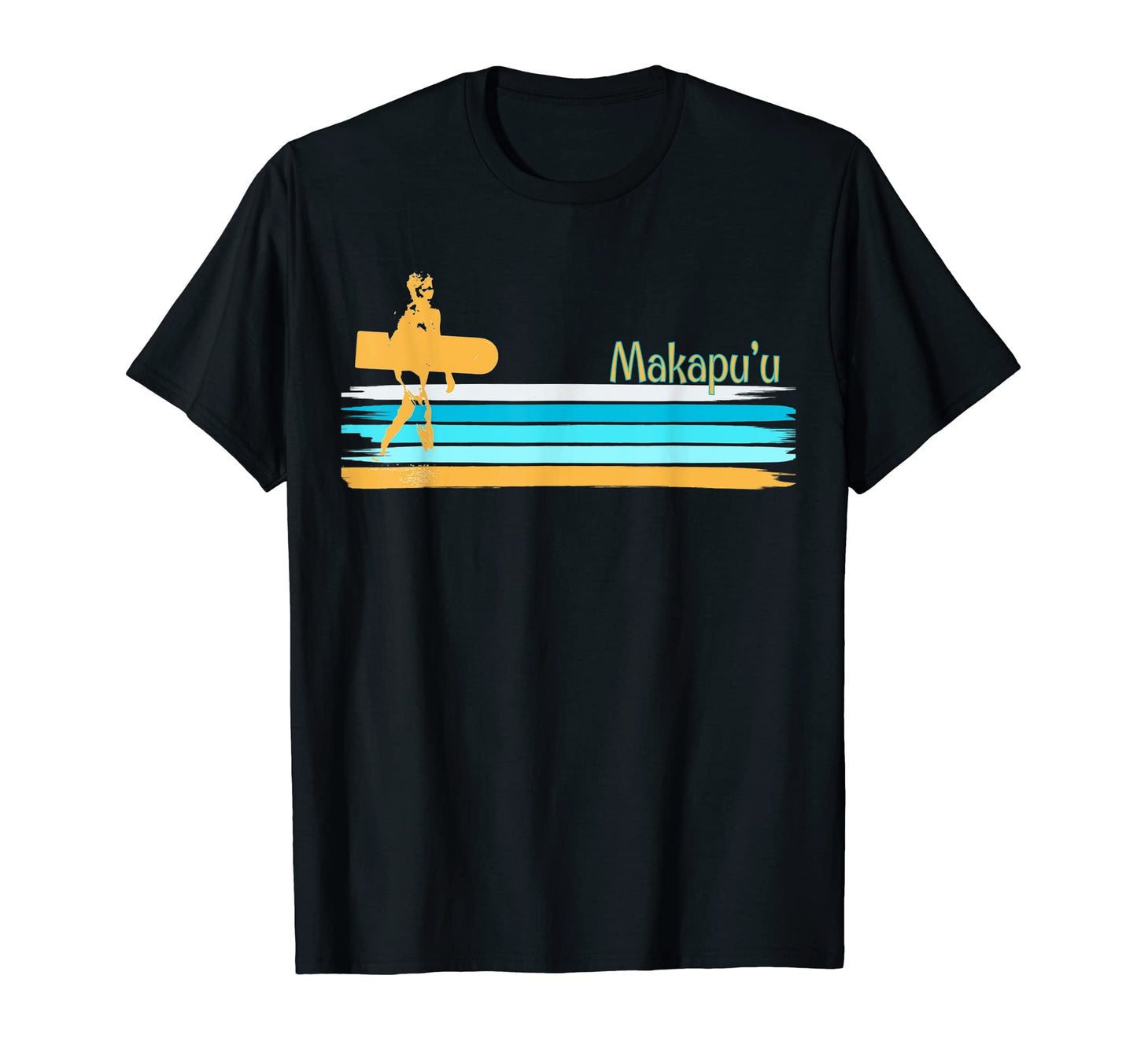 Makapuu Beach Honolulu Paipo Belly Boarding T-Shirt - Graphic Print Unisex - T-Shirt, Sweatshirt, Hoodie