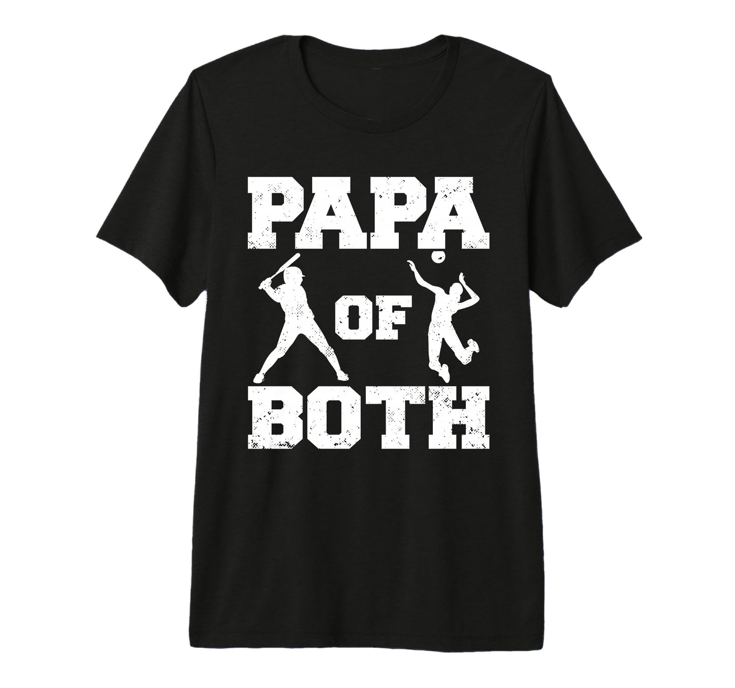 Mens Papa Both Funny Baseball T-Shirt - Streetwear Style Men Women - T-Shirt, Sweatshirt, Hoodie