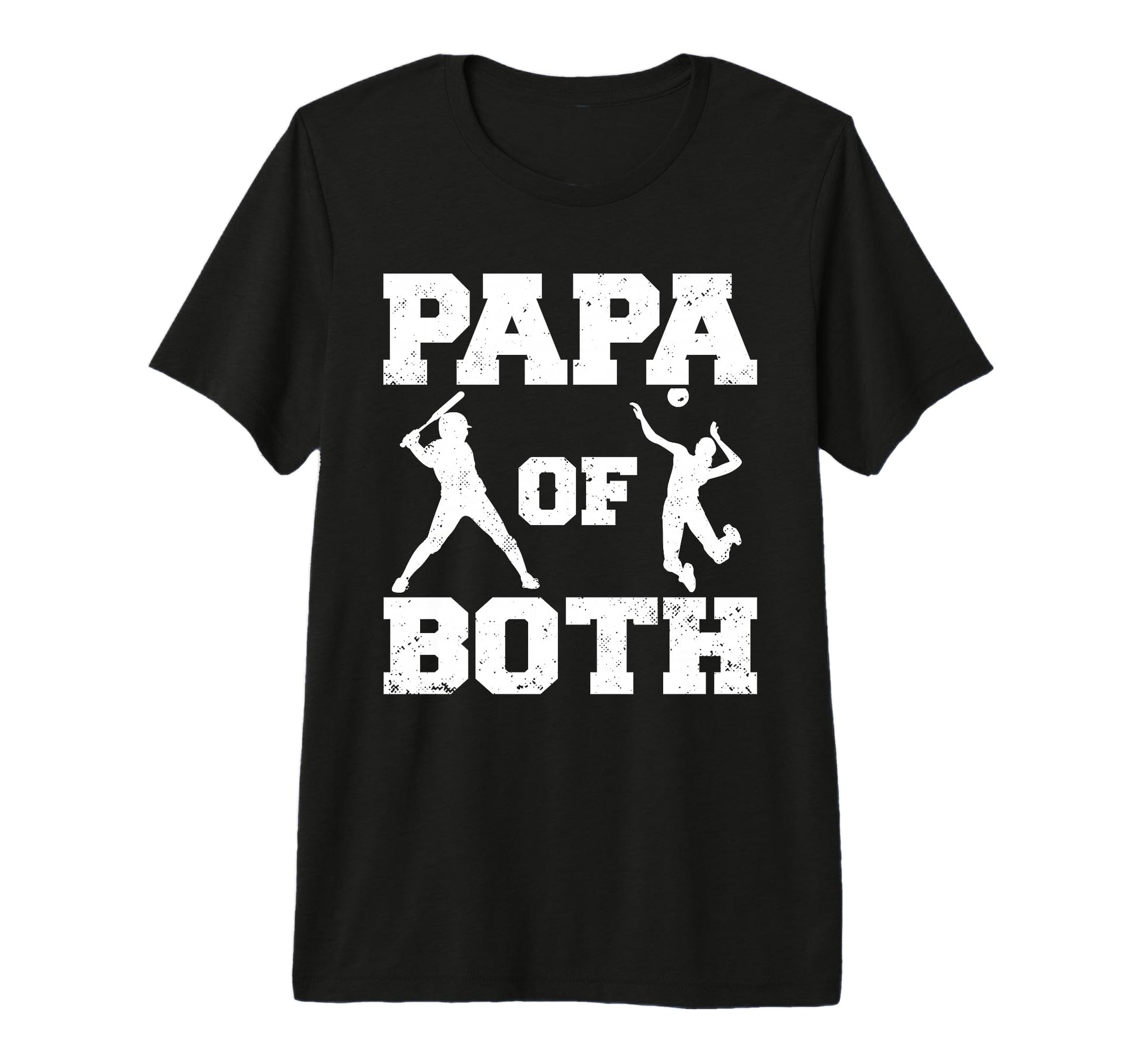 Mens Papa Both Funny Baseball T-Shirt - Streetwear Style Men Women - T-Shirt, Sweatshirt, Hoodie