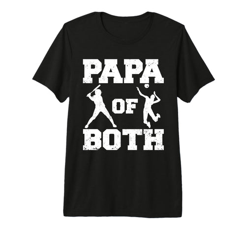 Mens Papa Both Funny Baseball T-Shirt - Streetwear Style Men Women - T-Shirt, Sweatshirt, Hoodie