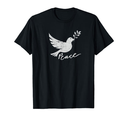 Peace Dove Peace Sweet Peace Sign T-Shirt - Custom Art Print Men Women - T-Shirt, Sweatshirt, Hoodie