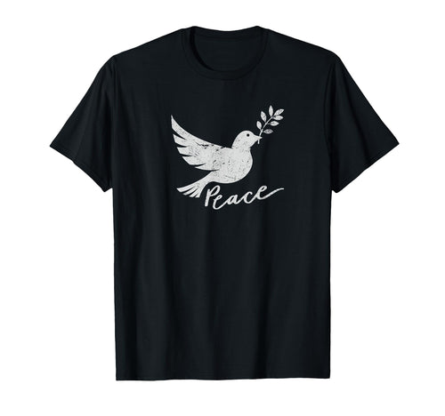 Peace Dove Peace Sweet Peace Sign T-Shirt - Custom Art Print Men Women - T-Shirt, Sweatshirt, Hoodie