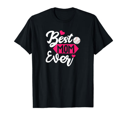 Proud Baseball Mom Funny Mothers Day T-Shirt - Unique Graphic Unisex - T-Shirt, Sweatshirt, Hoodie