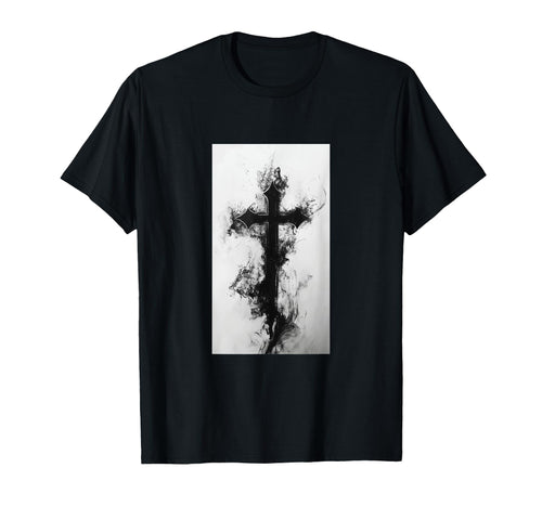 Gothic Cross Grunge Aesthetic Y2K Goth T-Shirt - Novelty Apparel Men Women - T-Shirt, Sweatshirt, Hoodie