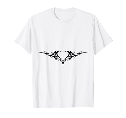 Alt Aesthetic Heart Tribal Heart Love T-Shirt - Streetwear Style Men Women - T-Shirt, Sweatshirt, Hoodie