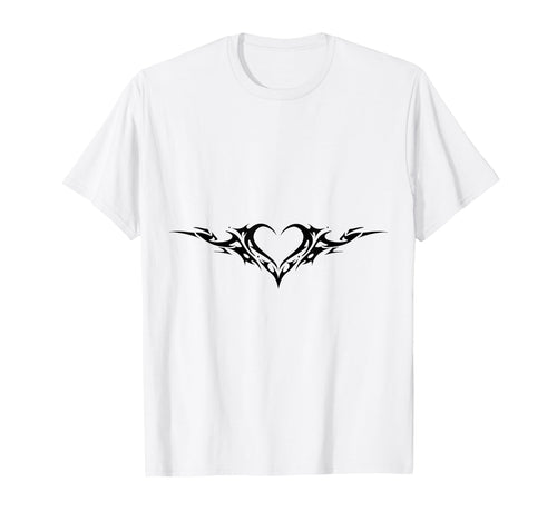 Alt Aesthetic Heart Tribal Heart Love T-Shirt - Streetwear Style Men Women - T-Shirt, Sweatshirt, Hoodie