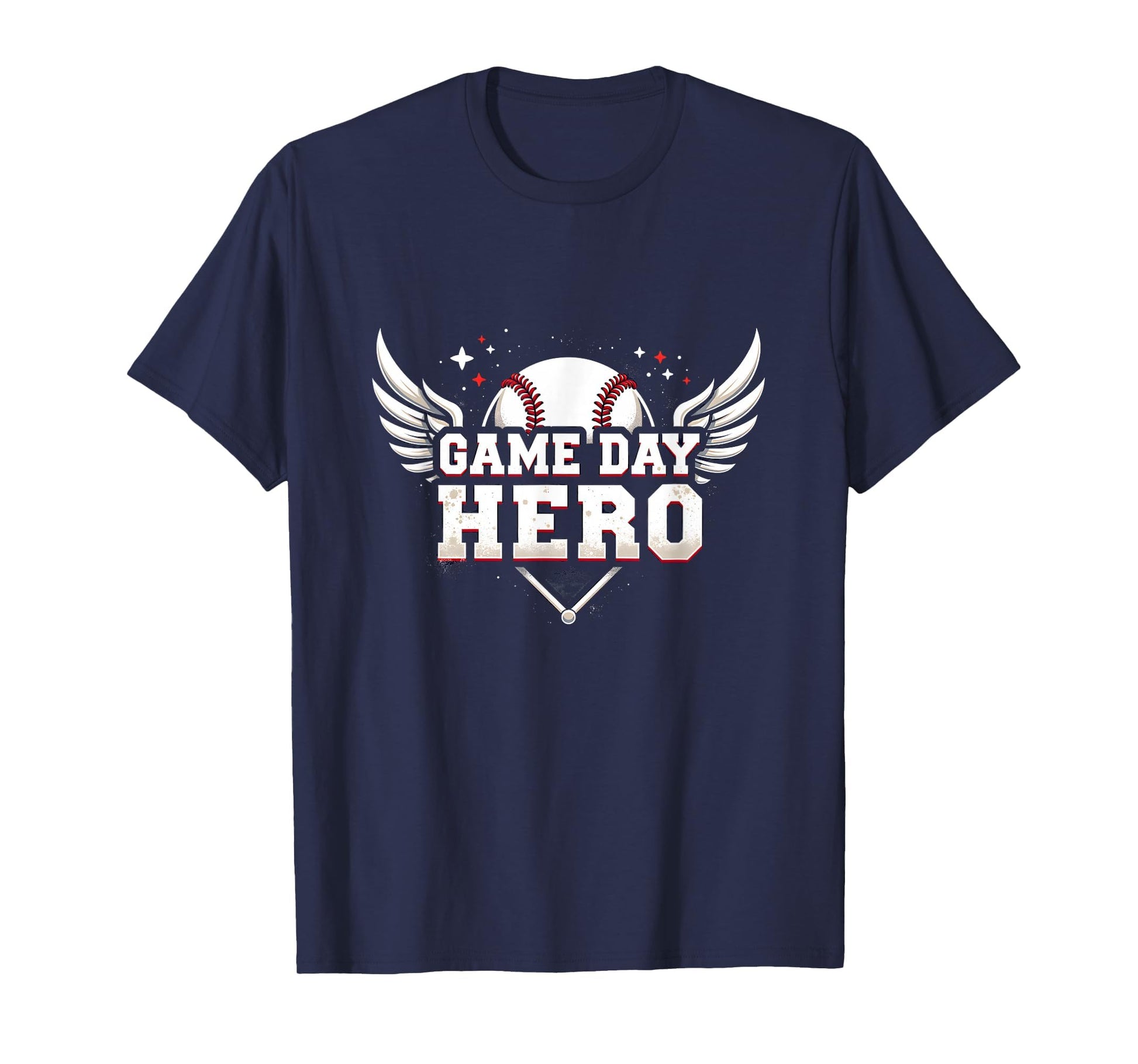 Baseball Dad Game Day Hero Proud Father T-Shirt - Trendy Graphic Unisex - T-Shirt, Sweatshirt, Hoodie