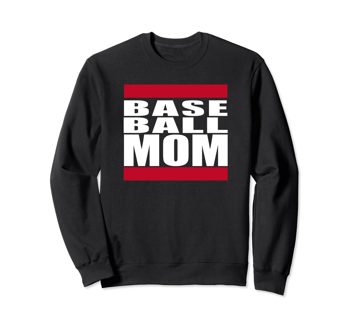Baseball Mom Ball Little League High Sweatshirt - Novelty Apparel Unisex - T-Shirt, Sweatshirt, Hoodie