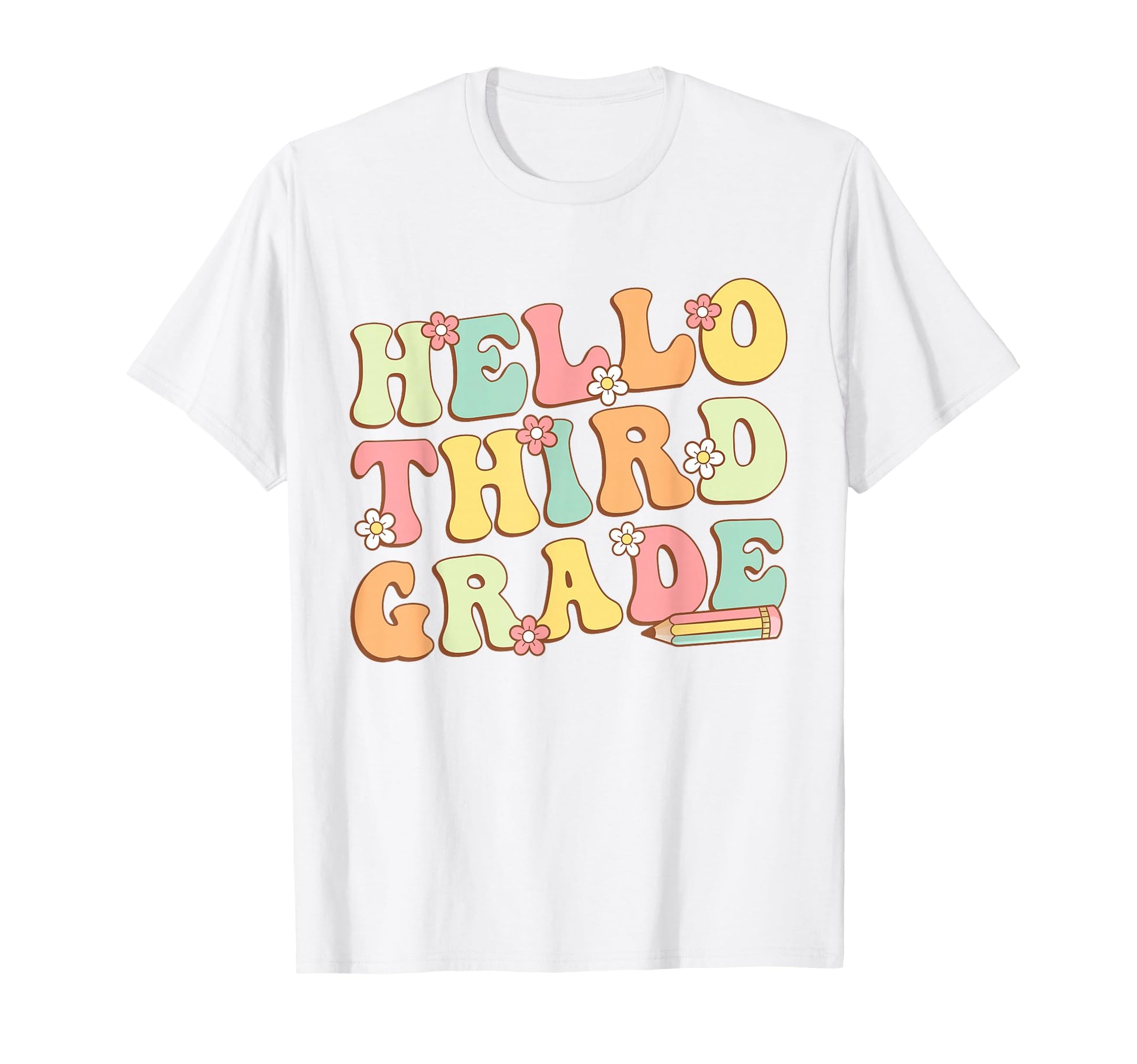 Hello Third Grade Team 3Rd Grade Teacher T-Shirt - Trendy Graphic Unisex - T-Shirt, Sweatshirt, Hoodie