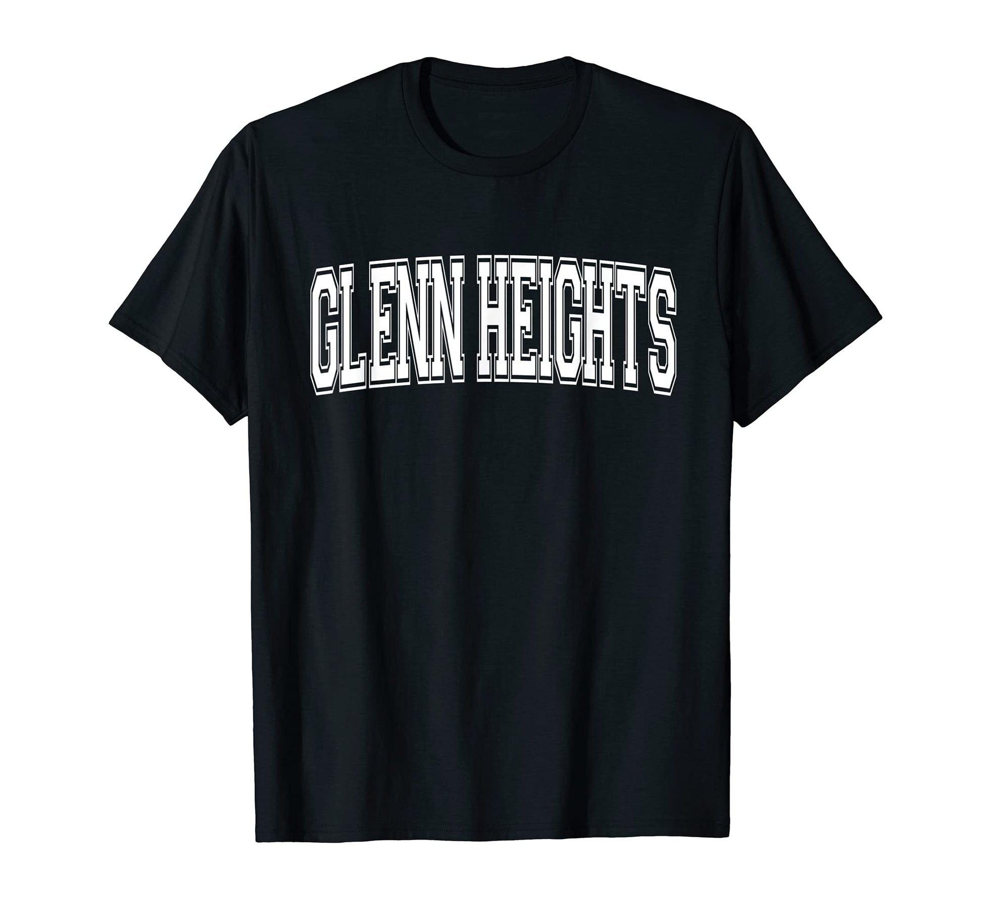 Glenn Heights Tx Texas Usa Sports T-Shirt - Custom Art Print for Adults - T-Shirt, Sweatshirt, Hoodie
