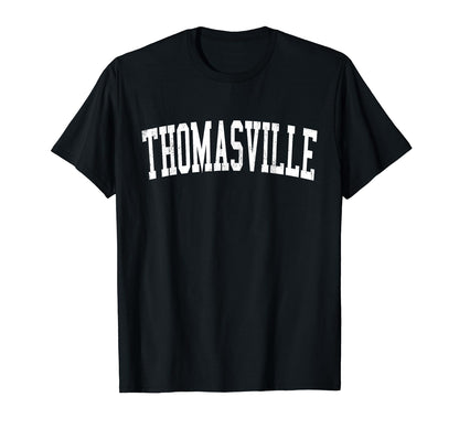 Thomasville Ga Distressed White T-Shirt - Aesthetic Graphic Men Women - T-Shirt, Sweatshirt, Hoodie