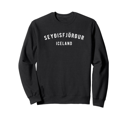 Varsity Seydisfjordur Iceland Sweatshirt - Custom Art Print for Adults - T-Shirt, Sweatshirt, Hoodie