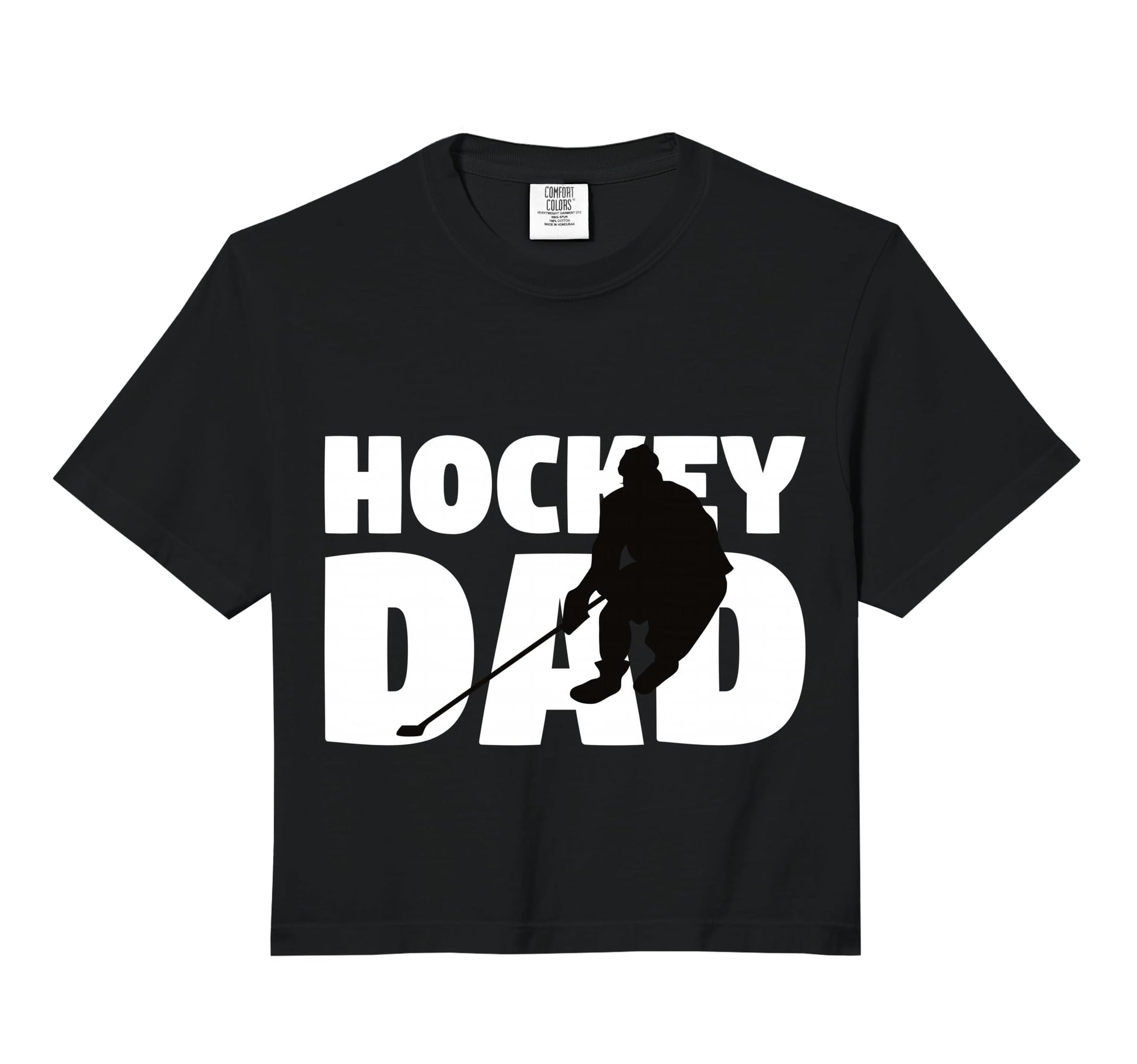 Hockey Dad Hockey Silhouette Gift Father Hoodie - Aesthetic Graphic Unisex - T-Shirt, Sweatshirt, Hoodie