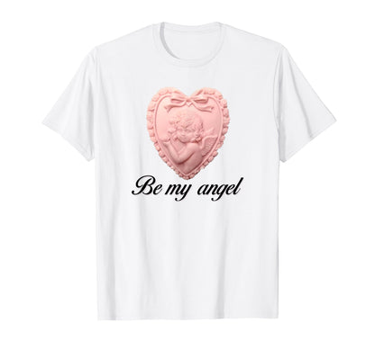 Angel Coquette Girlcore Y2K Aesthetic T-Shirt - Fun Novelty Design Unisex - T-Shirt, Sweatshirt, Hoodie