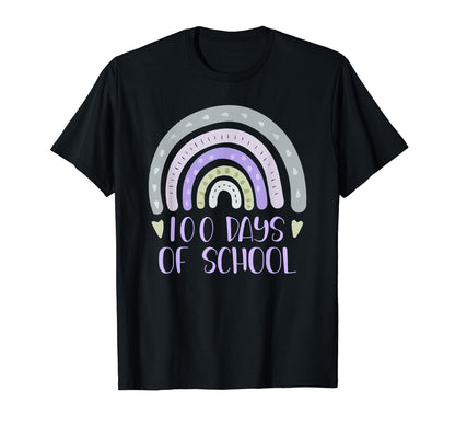 100 Days School Teacher Student T-Shirt - Aesthetic Graphic Men Women - T-Shirt, Sweatshirt, Hoodie