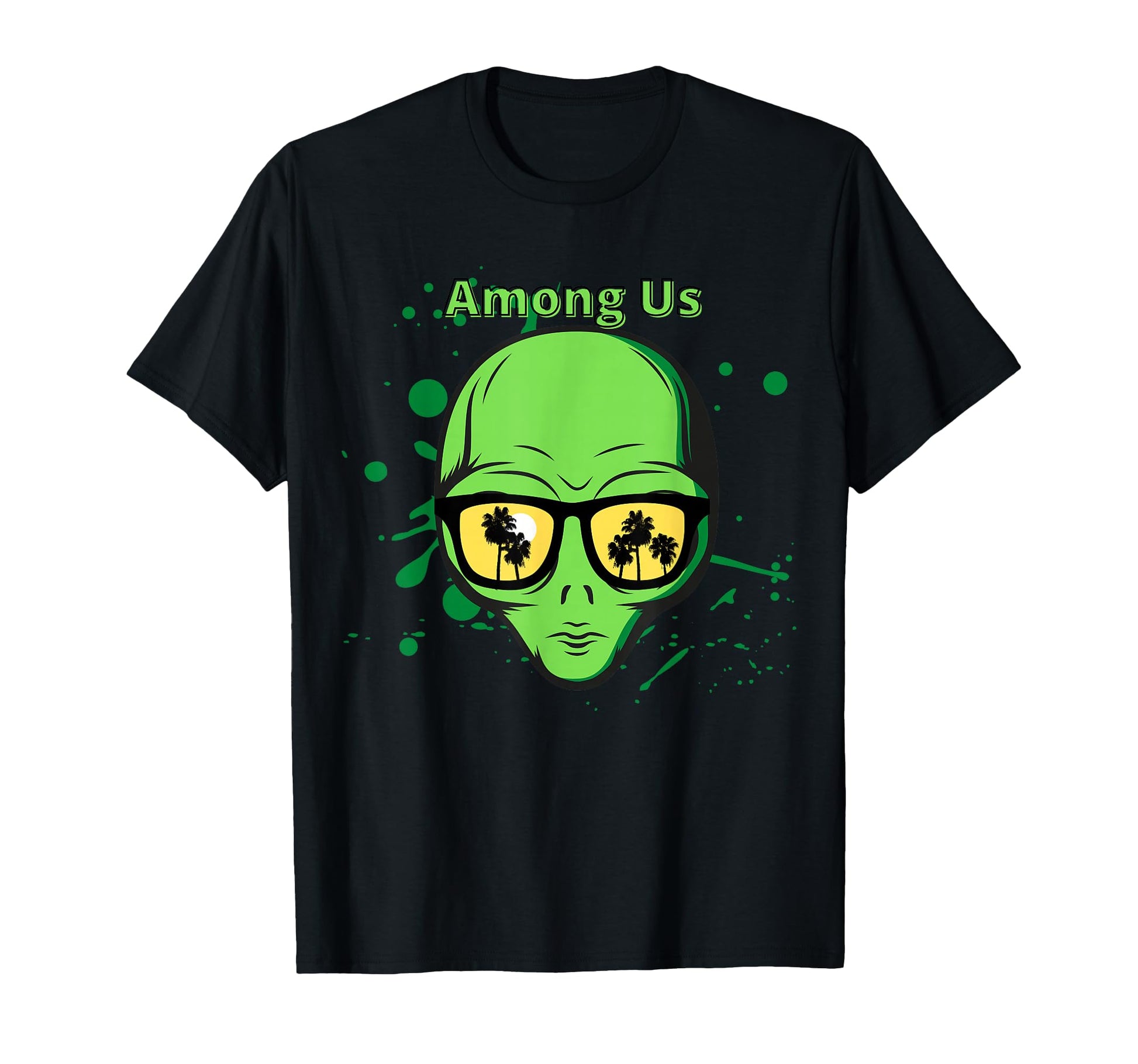 Alien Aesthetic Sunglasses Vaporwave T-Shirt - Trendy Graphic Men Women - T-Shirt, Sweatshirt, Hoodie