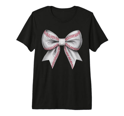 Coquette Bow Funny Baseball Lover Game T-Shirt - Trendy Graphic for Adults - T-Shirt, Sweatshirt, Hoodie