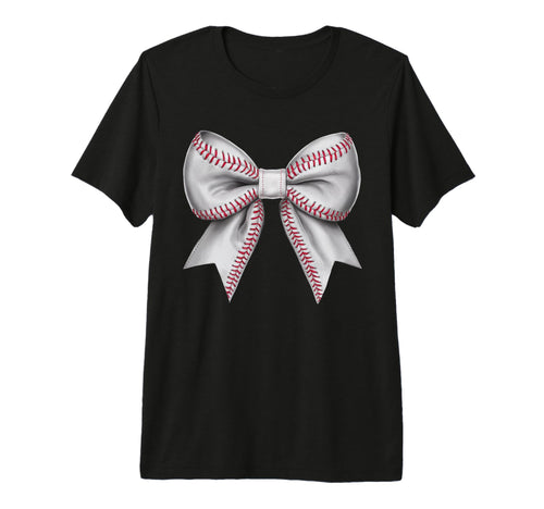 Coquette Bow Funny Baseball Lover Game T-Shirt - Trendy Graphic for Adults - T-Shirt, Sweatshirt, Hoodie