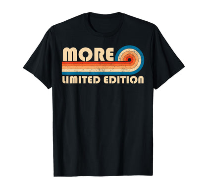More 70S 80S Sunset Stripe T-Shirt - Graphic Print Unisex - T-Shirt, Sweatshirt, Hoodie