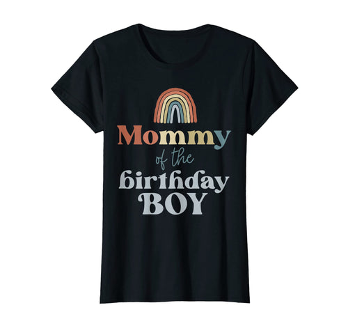 Womens Mommy Birthday Boho Rainbow T-Shirt - Streetwear Style Men Women - T-Shirt, Sweatshirt, Hoodie
