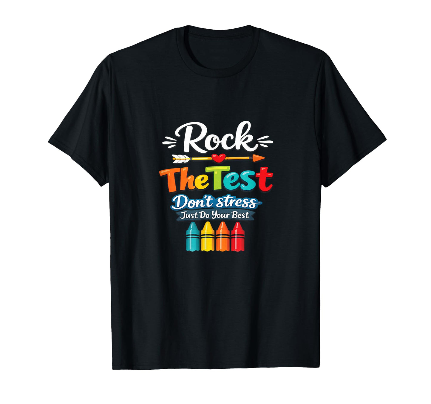 School Test Rock Test Teacher T-Shirt - Unique Graphic for Adults - T-Shirt, Sweatshirt, Hoodie