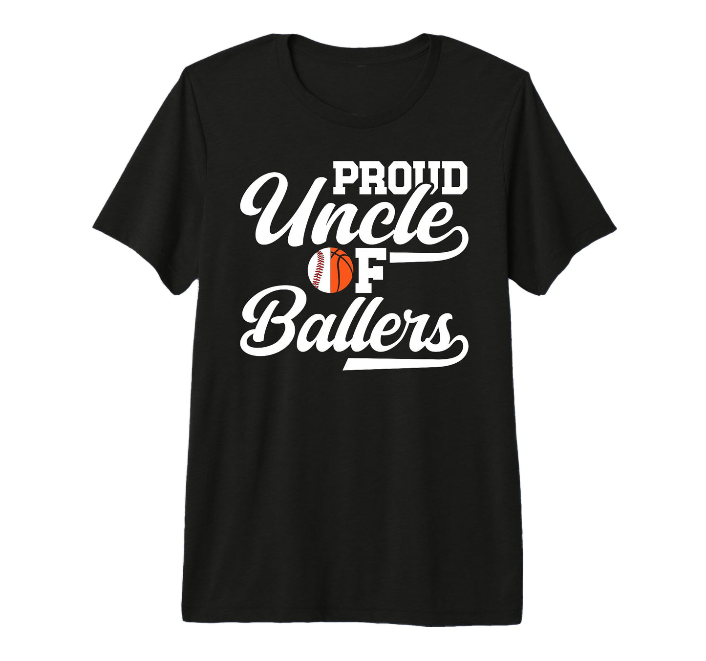 Mens Proud Uncle Ballers Baseball T-Shirt - Trendy Graphic Men Women - T-Shirt, Sweatshirt, Hoodie