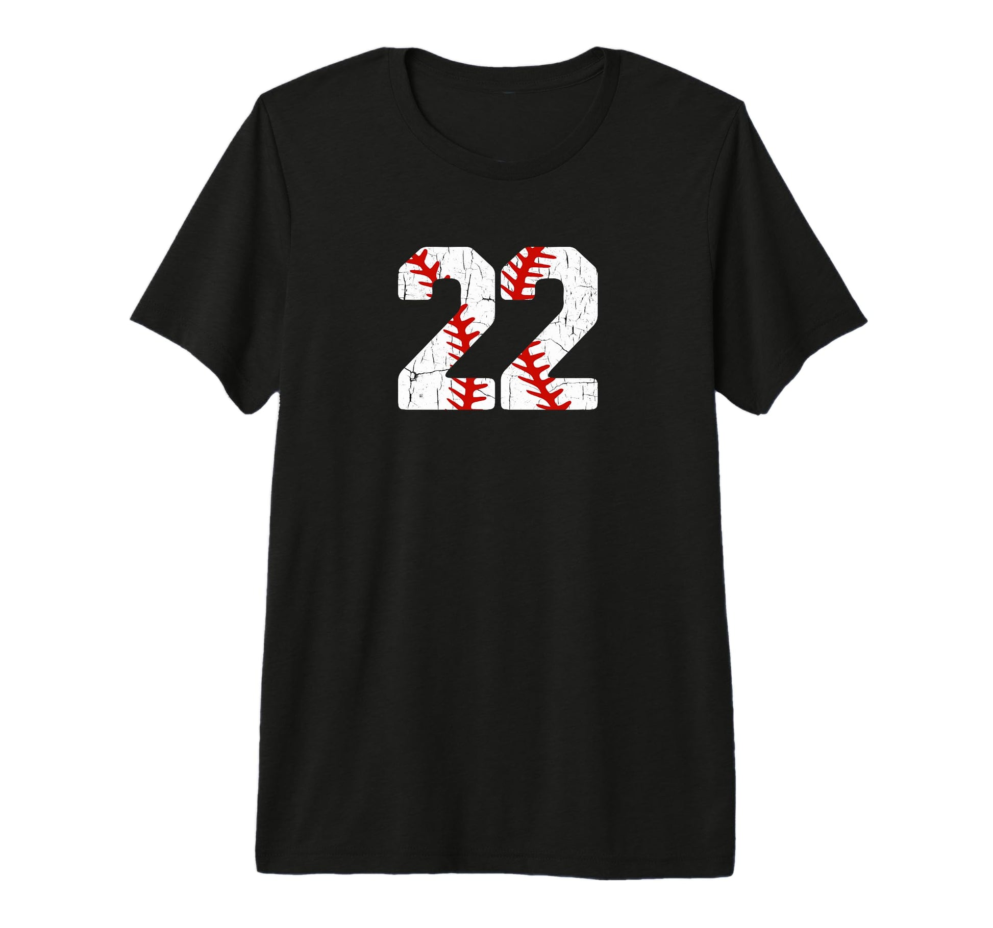 Baseball Player Jersey Number 22 22 T-Shirt - Aesthetic Graphic Unisex - T-Shirt, Sweatshirt, Hoodie