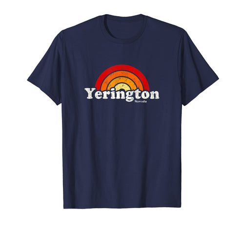 Yerington Nevada Nv 70S Rainbow T-Shirt - Graphic Print Men Women - T-Shirt, Sweatshirt, Hoodie