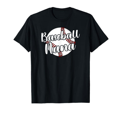 Baseball Nana Grandma Best Baseball T-Shirt - Novelty Apparel Unisex - T-Shirt, Sweatshirt, Hoodie