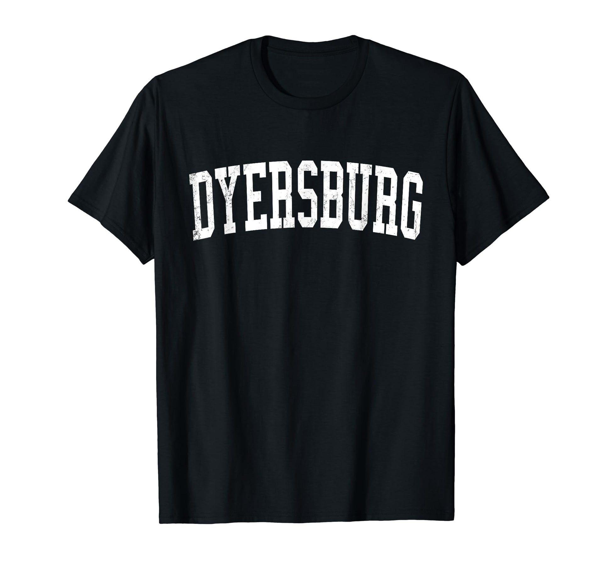 Dyersburg Tn Distressed White Varsity T-Shirt - Trendy Graphic Unisex - T-Shirt, Sweatshirt, Hoodie