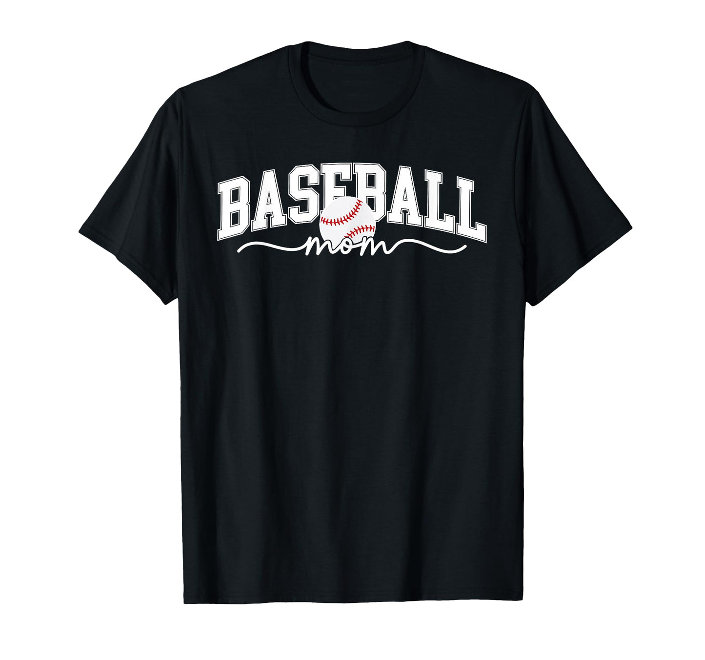 Baseball Mom Season Happy Game Day T-Shirt - Custom Art Print Unisex - T-Shirt, Sweatshirt, Hoodie
