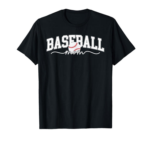 Baseball Mom Season Happy Game Day T-Shirt - Custom Art Print Unisex - T-Shirt, Sweatshirt, Hoodie