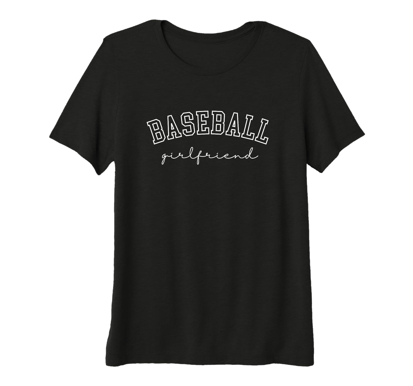 Womens Baseball Girlfriend Life T-Shirt - Custom Art Print Men Women - T-Shirt, Sweatshirt, Hoodie
