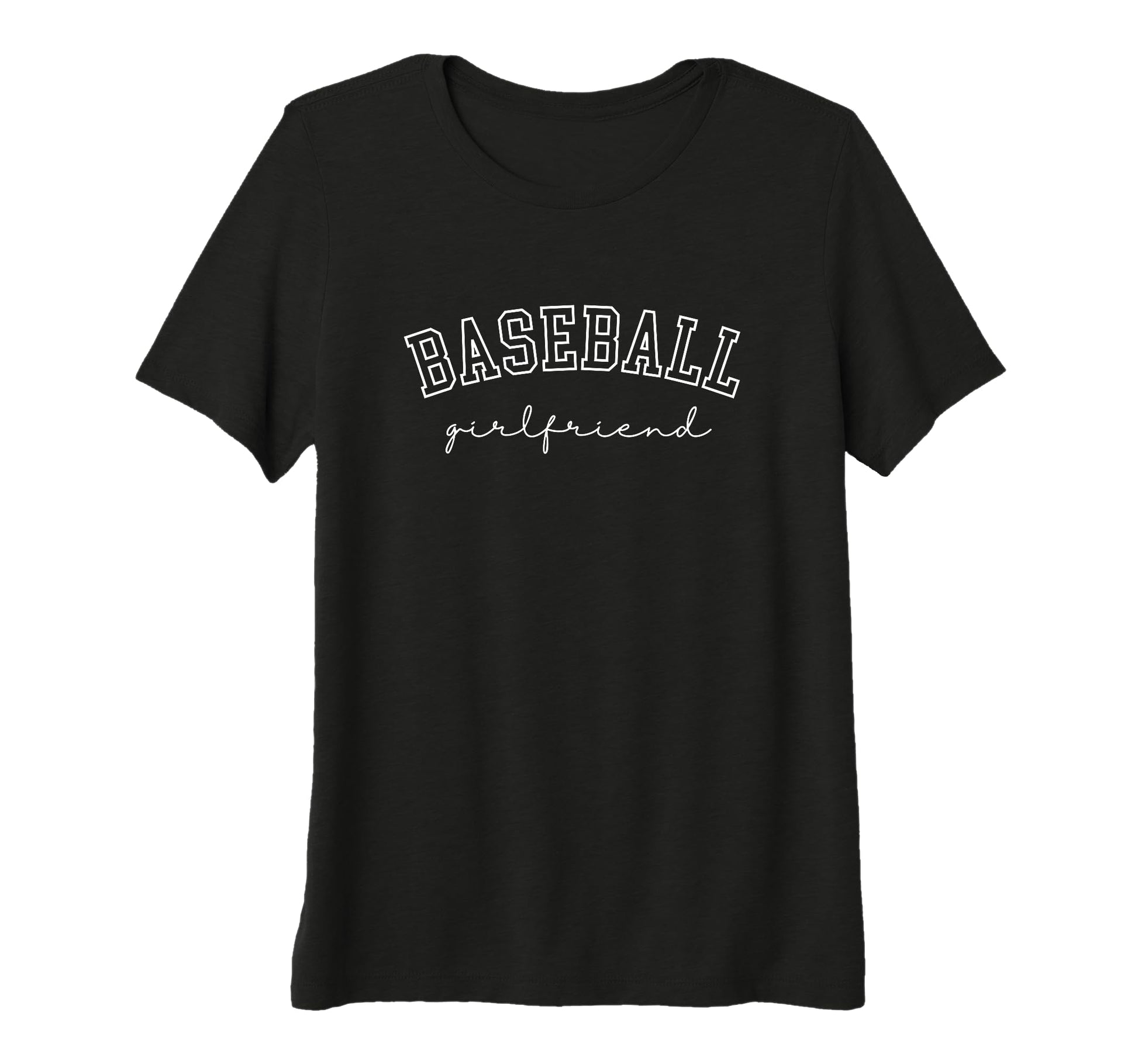 Womens Baseball Girlfriend Life T-Shirt - Custom Art Print Men Women - T-Shirt, Sweatshirt, Hoodie