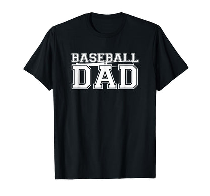 Baseball Dad Father Son Proud Daddy Love T-Shirt - Custom Art Print Unisex - T-Shirt, Sweatshirt, Hoodie