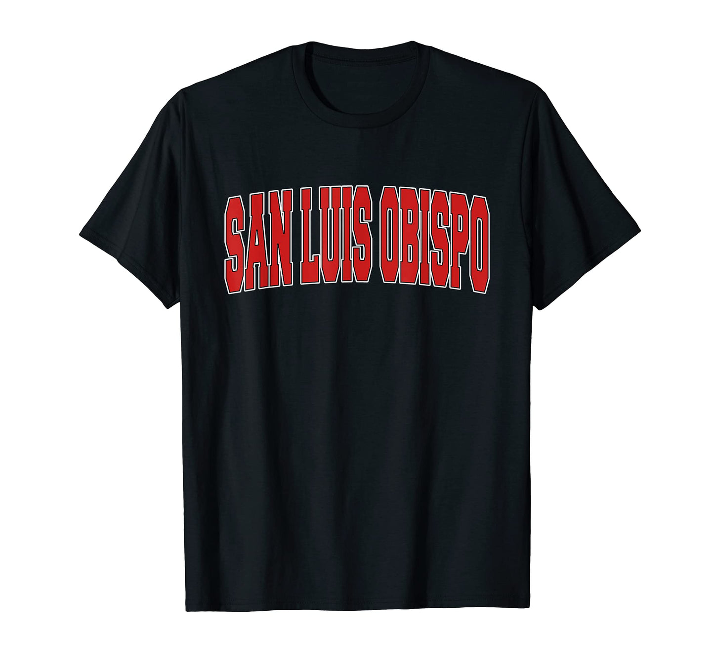 San Luis Obispo Ca California Varsity Usa T-Shirt - Graphic Print Unisex - T-Shirt, Sweatshirt, Hoodie