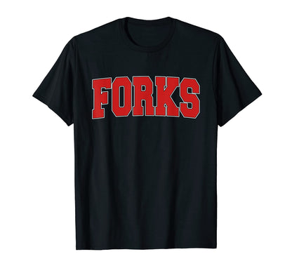 Forks Wa Washington Varsity Usa Sports T-Shirt - Unique Graphic for Adults - T-Shirt, Sweatshirt, Hoodie