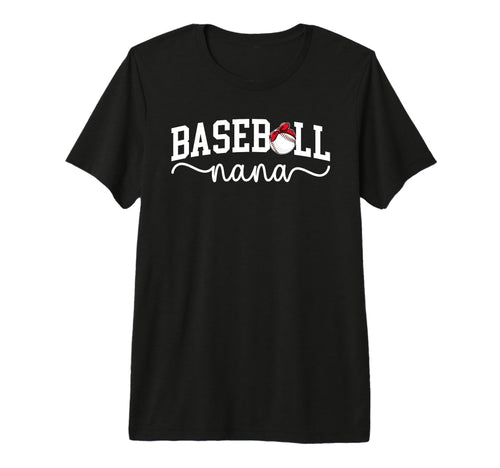 Baseball Nana Grandma Nana Baseball T-Shirt - Streetwear Style Unisex - T-Shirt, Sweatshirt, Hoodie