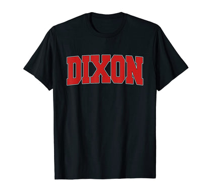 Dixon Ca California Varsity Usa Sports T-Shirt - Trendy Graphic for Adults - T-Shirt, Sweatshirt, Hoodie