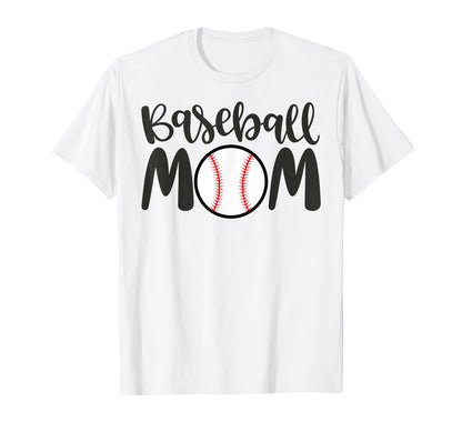 Baseball Mom Sports Mother Mom Sport T-Shirt - Aesthetic Graphic Men Women - T-Shirt, Sweatshirt, Hoodie