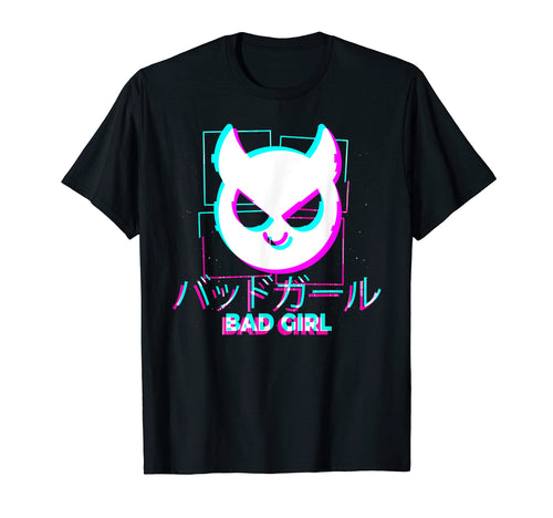Japanese Glitch Bad Anime Aesthetic T-Shirt - Unique Graphic Men Women - T-Shirt, Sweatshirt, Hoodie