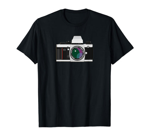 Mens 35Mm Film Camera Slr Analog T-Shirt - Casual Everyday Wear for Adults - T-Shirt, Sweatshirt, Hoodie
