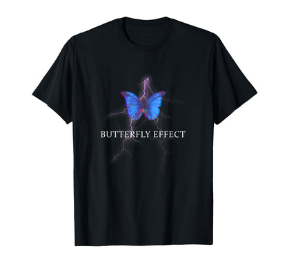 Butterfly Effect Purple Lightning T-Shirt - Aesthetic Graphic for Adults - T-Shirt, Sweatshirt, Hoodie
