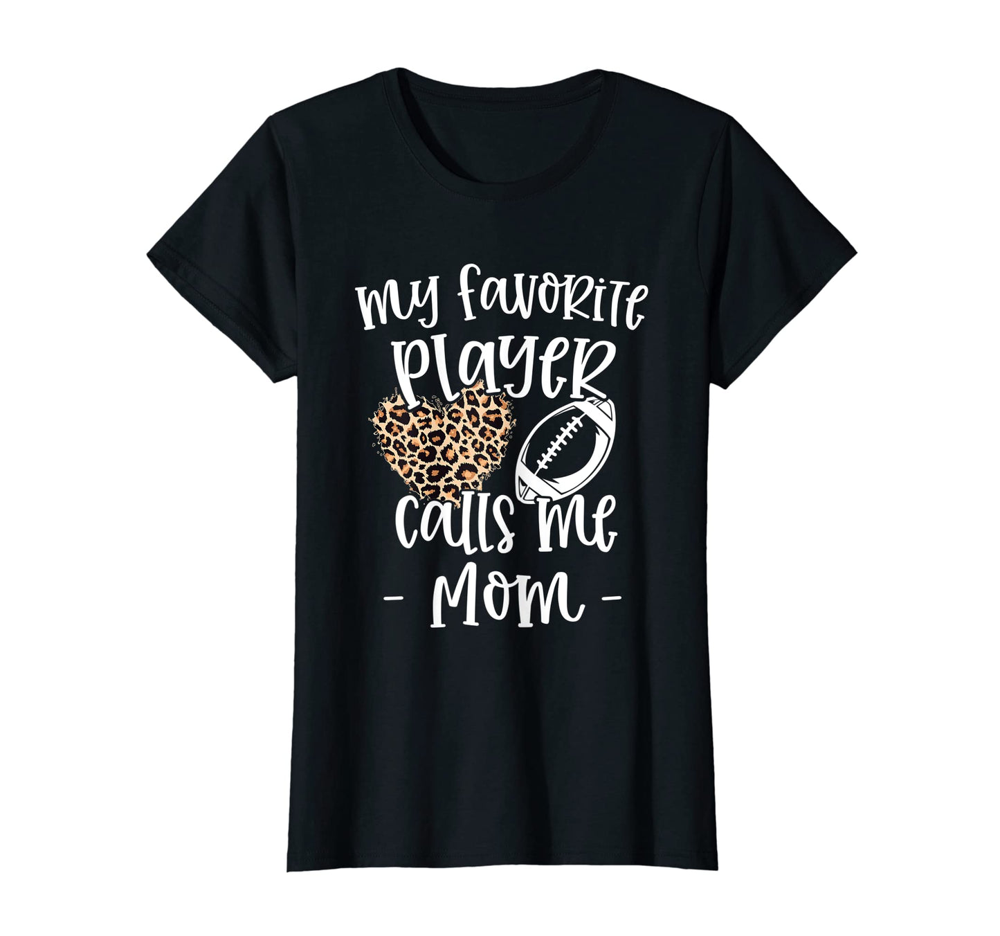 Womens Football Mom Gift My Favorite T-Shirt - Minimalist Print Men Women - T-Shirt, Sweatshirt, Hoodie