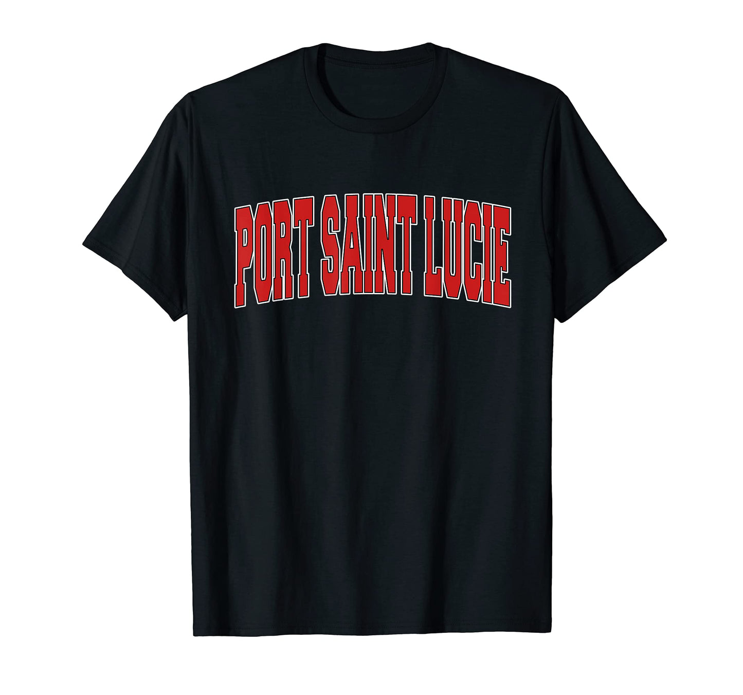 Port Saint Lucie Fl Florida Varsity T-Shirt - Aesthetic Graphic Men Women - T-Shirt, Sweatshirt, Hoodie
