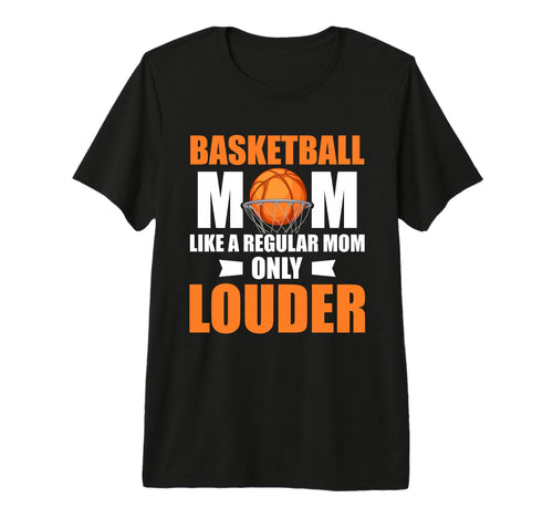 Game Day Basketball Mom Tri Blend T-Shirt - Trendy Graphic Unisex - T-Shirt, Sweatshirt, Hoodie
