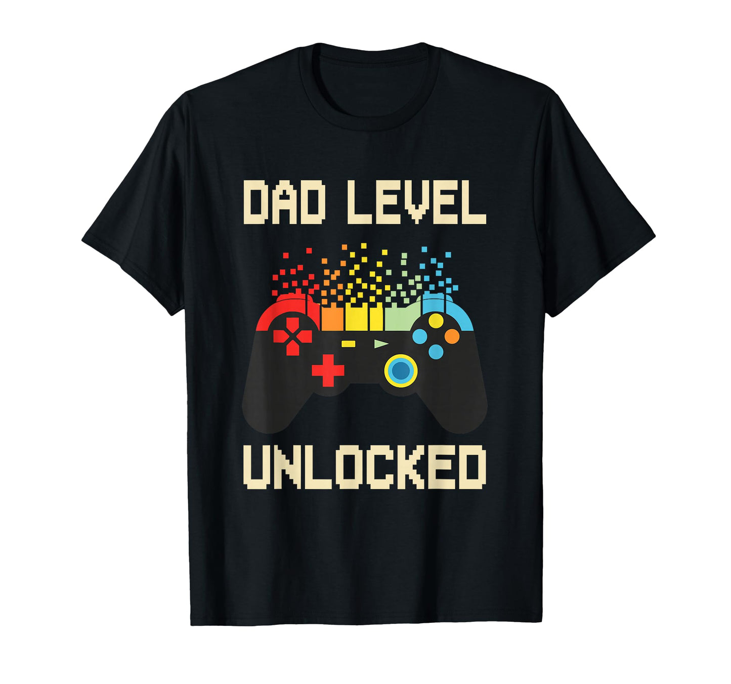Dad Level Unlocked Funny New Dad T-Shirt - Fun Novelty Design for Adults - T-Shirt, Sweatshirt, Hoodie
