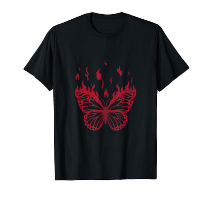 Butterfly Y2K Aesthetic T-Shirt - Trendy Graphic Men Women - T-Shirt, Sweatshirt, Hoodie